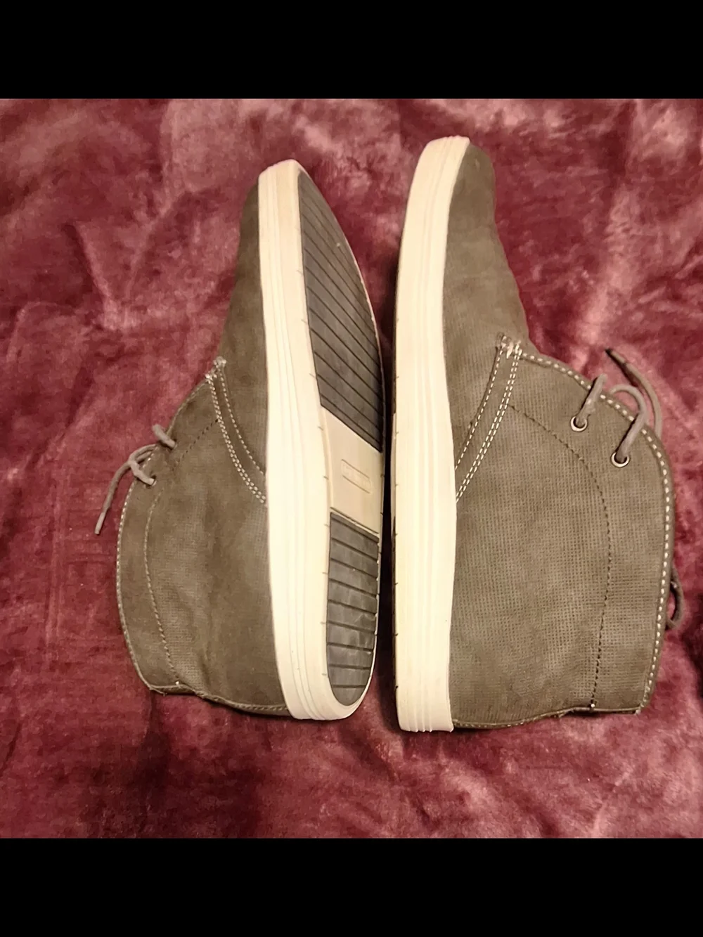 Ben Sherman Men's Grey Casual Lace-Up Shoes